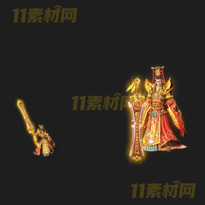 传奇时装素材 一体时装 内外观齐全高清PNG序列帧—SZ20260409-41