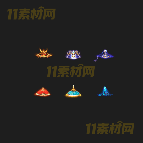 传奇斗笠素材 高清PNG序列帧—DL20260409-47