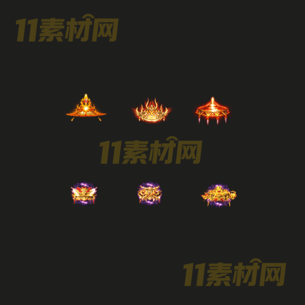 传奇斗笠素材 高清PNG序列帧—DL20260409-48