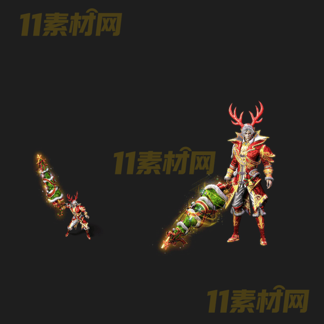 传奇时装素材 一体时装 内外观齐全高清PNG序列帧—SZ20260409-7