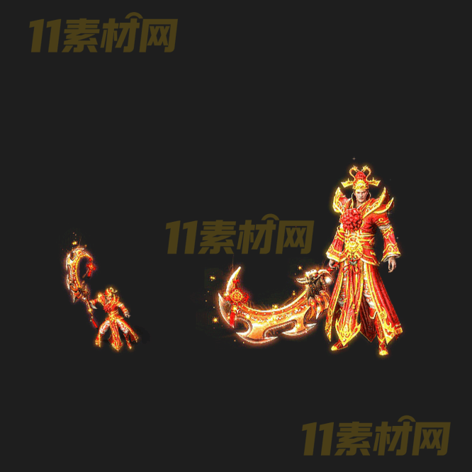 传奇时装素材 一体时装 内外观齐全高清PNG序列帧—SZ20260409-9