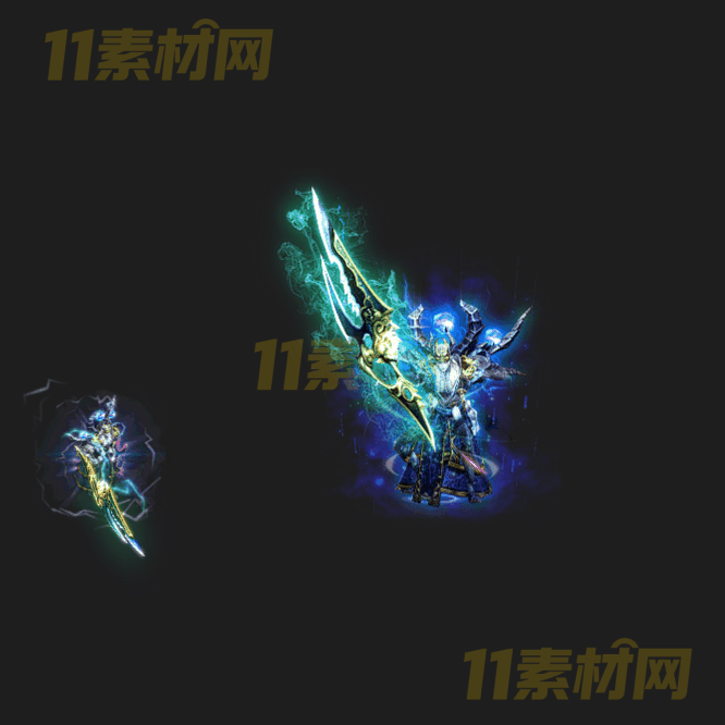 传奇剑甲素材 内外观高清PNG序列帧—JN20260411-69