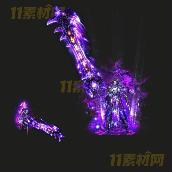 传奇剑甲素材 内外观高清PNG序列帧—JN20260411-90