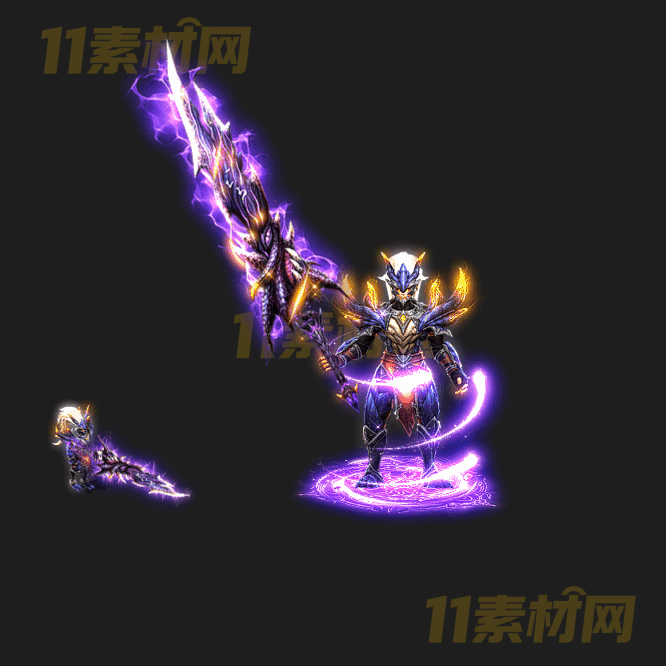 传奇剑甲素材 内外观高清PNG序列帧—JN20260412-102