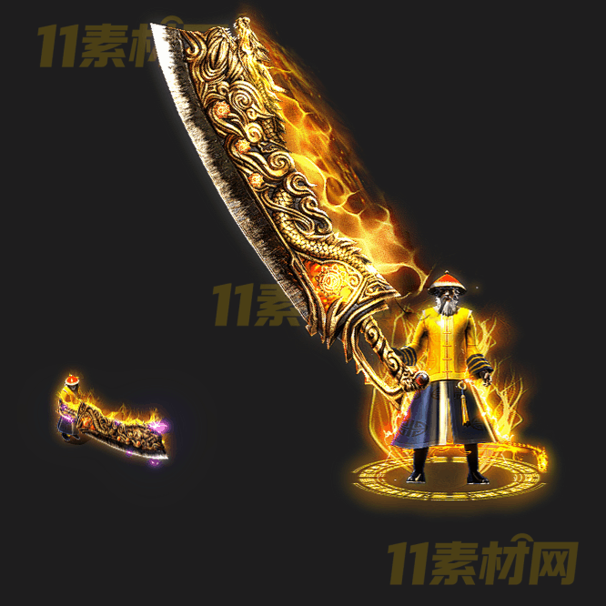 传奇剑甲素材 内外观高清PNG序列帧—JN20260412-105