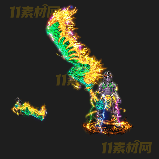 传奇剑甲素材 内外观高清PNG序列帧—JN20260412-110