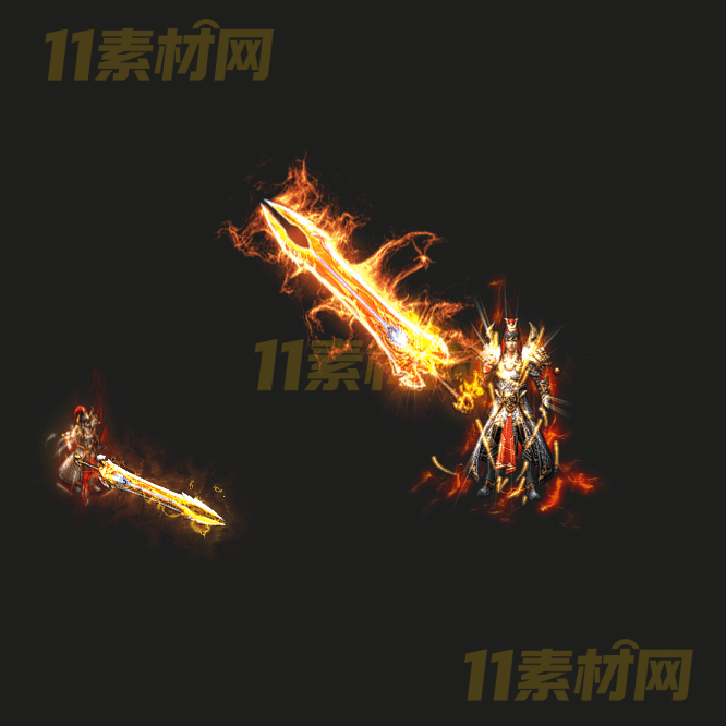 传奇剑甲素材 内外观高清PNG序列帧—JN20260412-118