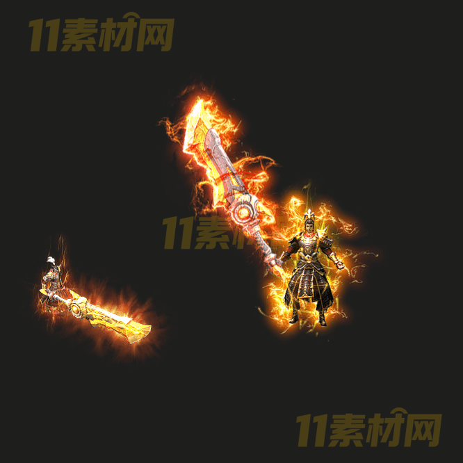 传奇剑甲素材 内外观高清PNG序列帧—JN20260412-119