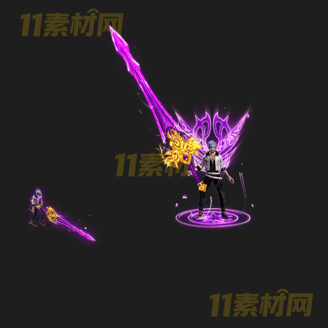 传奇剑甲素材 内外观高清PNG序列帧—JN20260412-128