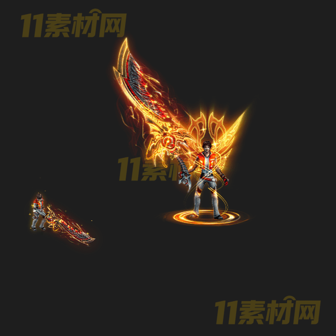 传奇剑甲素材 内外观高清PNG序列帧—JN20260412-131