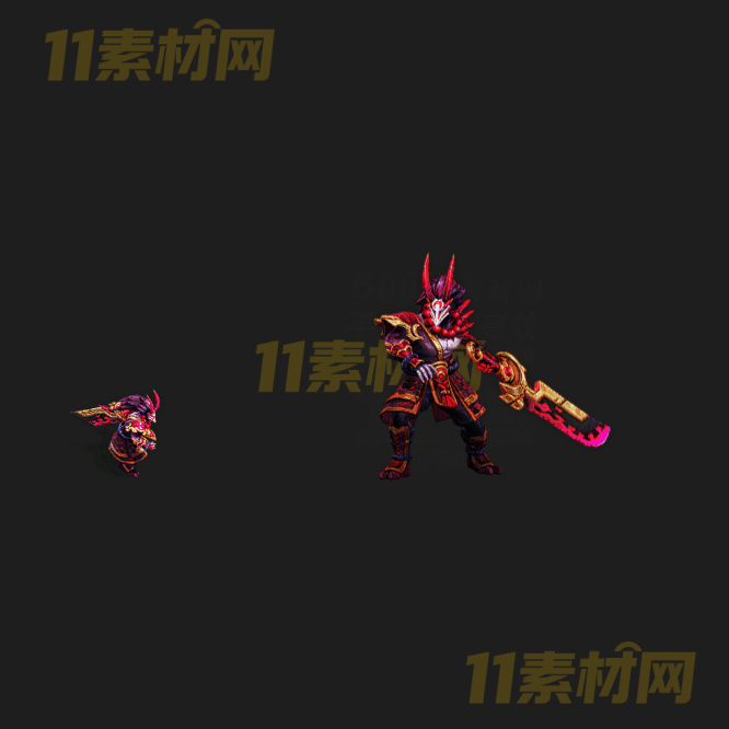 传奇时装素材 一体时装高清PNG序列帧—SZ20260412-79