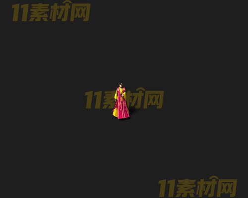 传奇NPC人物素材 动态高清PNG序列帧—NPC20260413-110