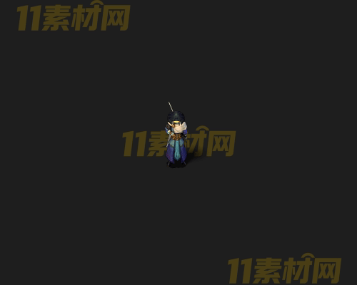 传奇NPC人物素材 动态高清PNG序列帧—NPC20260413-128