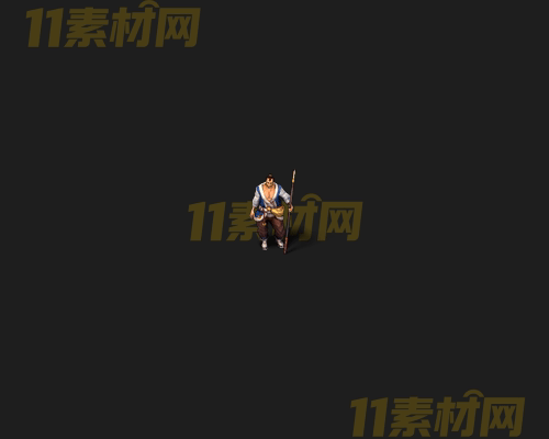 传奇NPC人物素材 动态高清PNG序列帧—NPC20260413-134