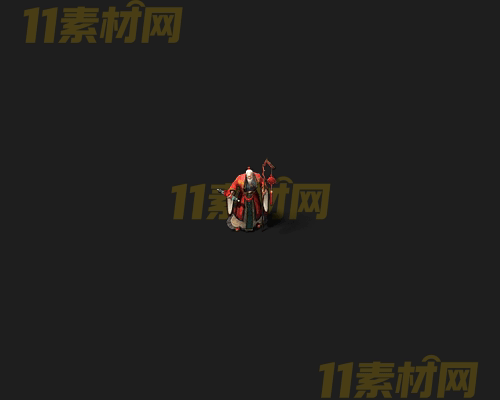 传奇NPC人物素材 动态高清PNG序列帧—NPC20260413-167