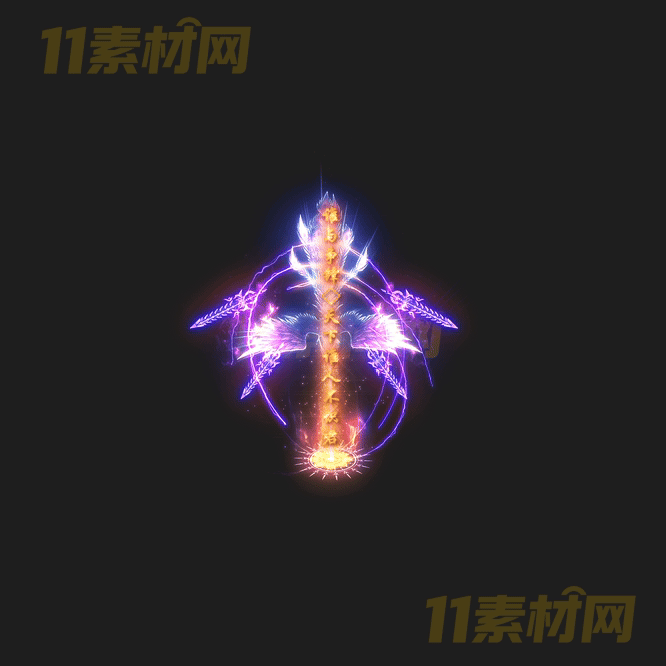 传奇光柱特效素材 动态高清PNG序列帧—GZ20260413-185