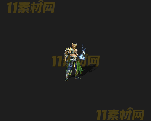 传奇NPC人物素材 动态高清PNG序列帧—NPC20260413-191