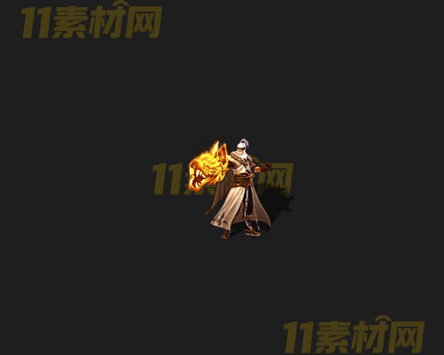 传奇NPC人物素材 动态高清PNG序列帧—NPC20260413-196