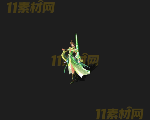 传奇NPC人物素材 动态高清PNG序列帧—NPC20260413-197