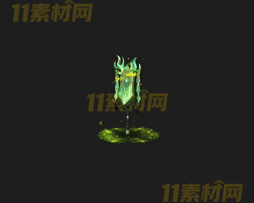 传奇NPC战旗素材 动态高清PNG序列帧—NPC20260413-226