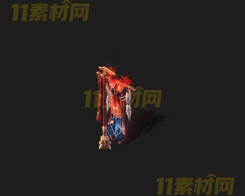 传奇NPC战旗素材 动态高清PNG序列帧—NPC20260413-233