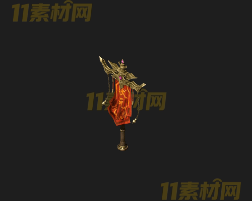 传奇NPC战旗素材 动态高清PNG序列帧—NPC20260413-234