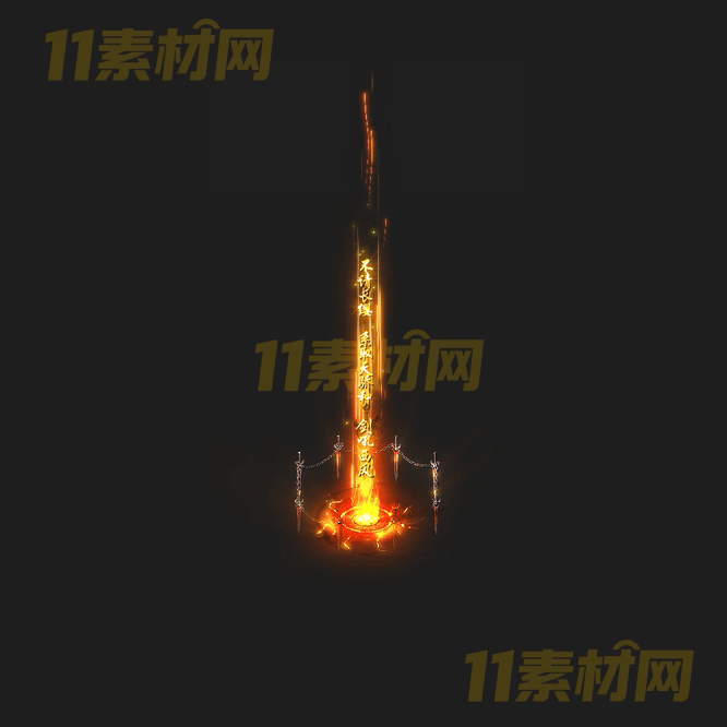 传奇光柱特效素材 动态高清PNG序列帧—GZ20260414-111