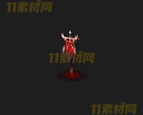 传奇NPC战旗素材 动态高清PNG序列帧—NPC20260414-277