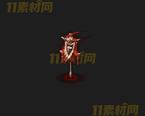 传奇NPC战旗素材 动态高清PNG序列帧—NPC20260414-279