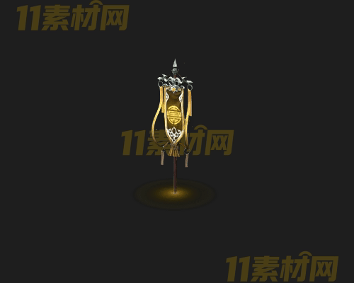 传奇NPC战旗素材 动态高清PNG序列帧—NPC20260414-281