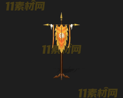 传奇NPC战旗素材 动态高清PNG序列帧—NPC20260414-283