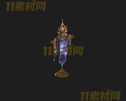 传奇NPC战旗素材 动态高清PNG序列帧—NPC20260414-287