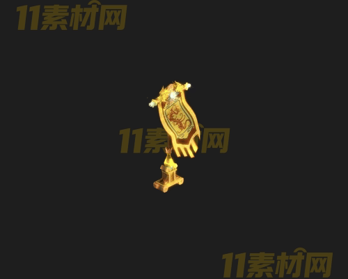 传奇NPC战旗素材 动态高清PNG序列帧—NPC20260414-290