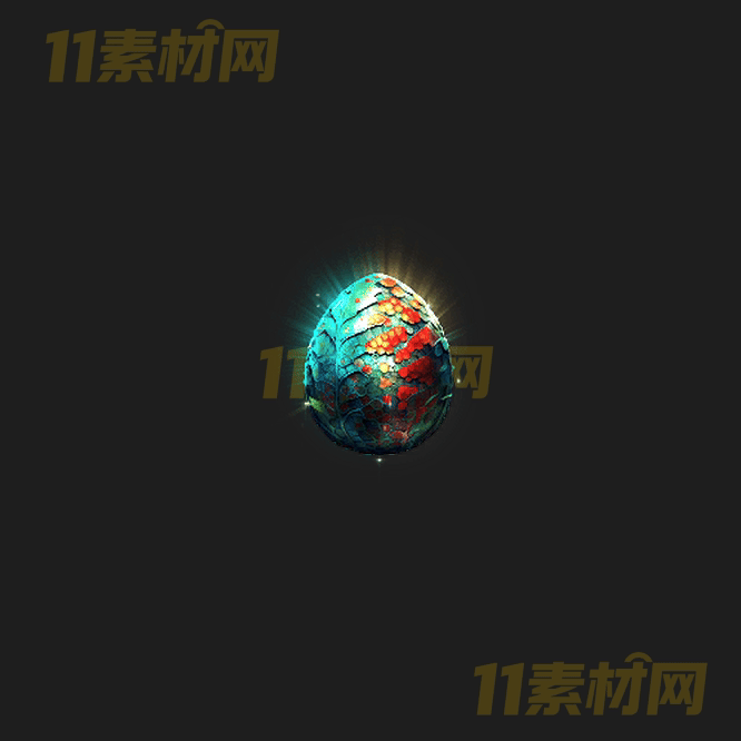 传奇龙蛋特效素材 高清PNG序列帧—TX20260414-302