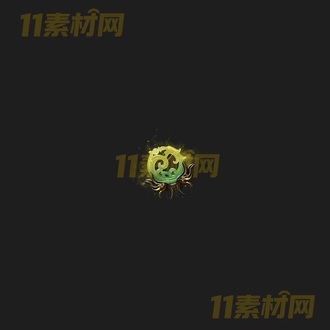 传奇玉佩法宝特效素材 高清PNG序列帧—FB20260415-255