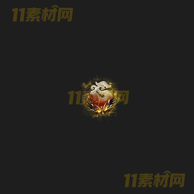 传奇玉佩法宝特效素材 高清PNG序列帧—FB20260415-257