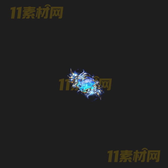 传奇玉佩法宝特效素材 高清PNG序列帧—FB20260415-258