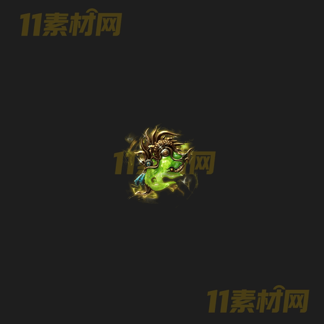 传奇玉佩法宝特效素材 高清PNG序列帧—FB20260415-263