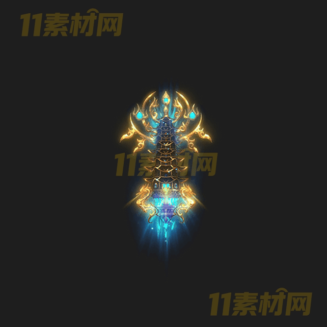 传奇武器法宝特效素材 高清PNG序列帧—FB20260416-128