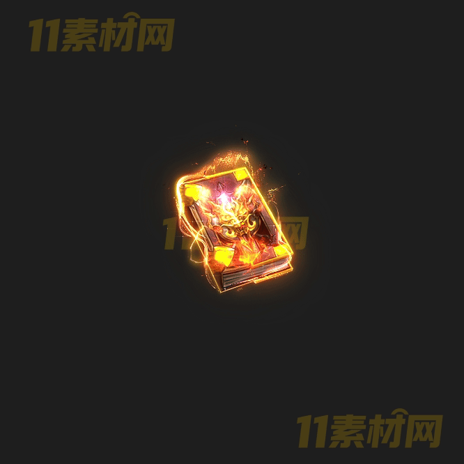 传奇魔法书特效素材 高清PNG序列帧—FB20260416-274