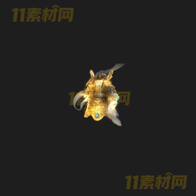 传奇东皇钟法宝特效素材 高清PNG序列帧—FB20260416-36