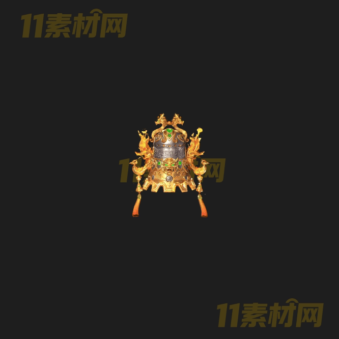 传奇东皇钟法宝特效素材 高清PNG序列帧—FB20260416-37