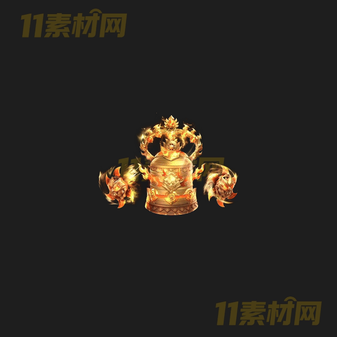 传奇东皇钟法宝特效素材 高清PNG序列帧—FB20260416-40