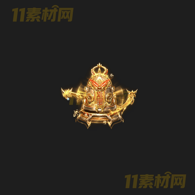 传奇东皇钟法宝特效素材 高清PNG序列帧—FB20260416-42