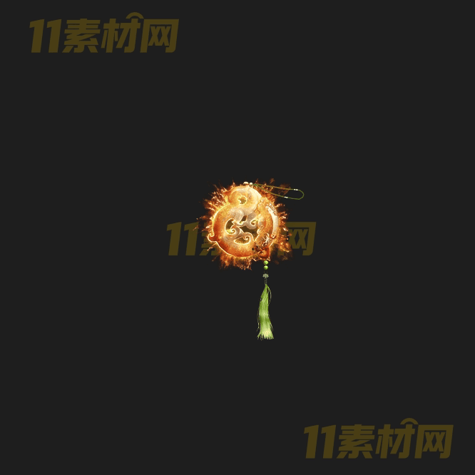 传奇玉佩法宝特效素材 高清PNG序列帧—FB20260416-85