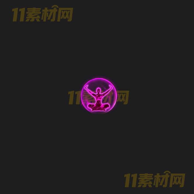传奇UI修仙打坐特效 动态高清PNG序列帧—WP20260417-127