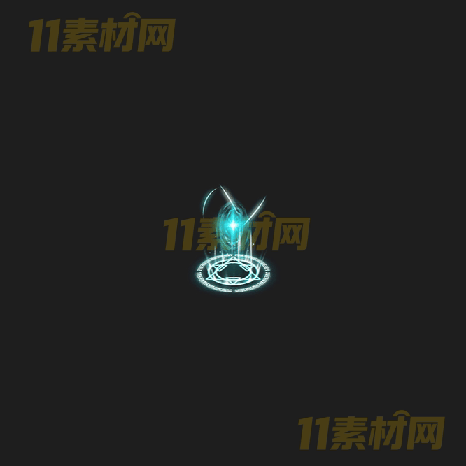 传奇传送法阵NPC素材 动态高清PNG序列帧—NPC20260417-14