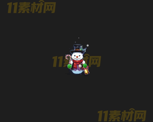 传奇雪人NPC素材 动态高清PNG序列帧—NPC20260417-245