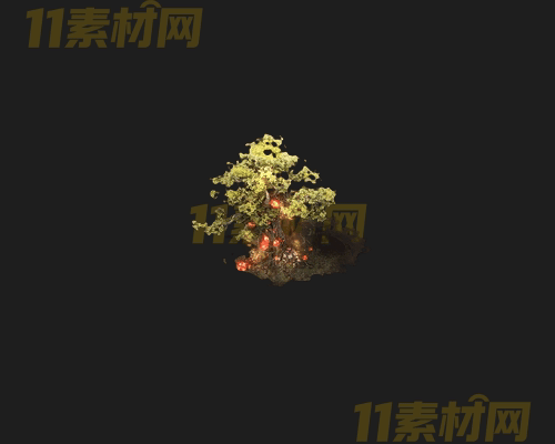 传奇发财树NPC素材 动态高清PNG序列帧—NPC20260417-249