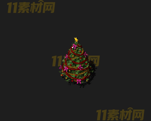 传奇圣诞树NPC素材 动态高清PNG序列帧—NPC20260417-251